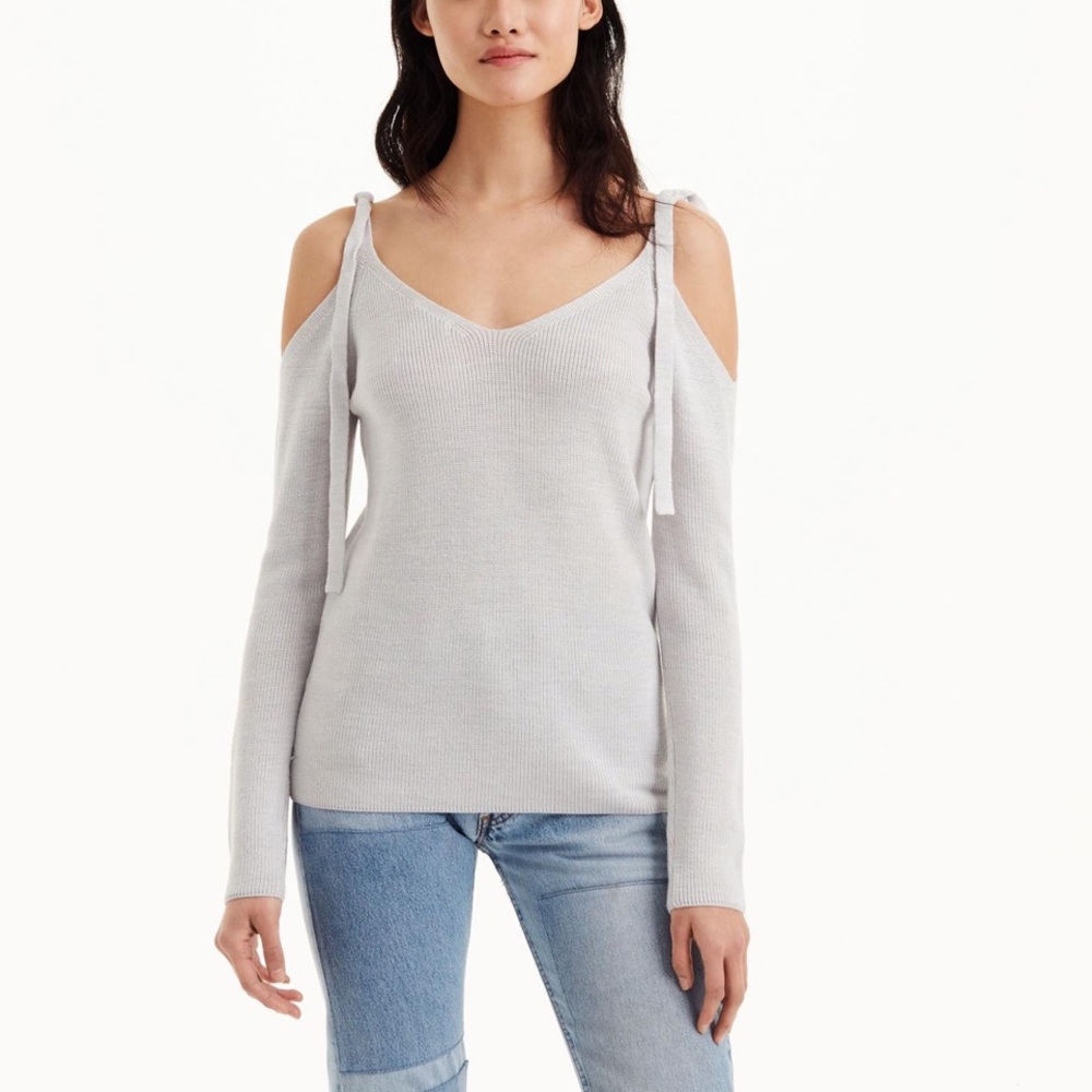 Club Monaco Zeeva Cold-shoulder Sweater